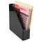 mDesign Plastic File Folder, Home Office Desktop Vertical Organizer